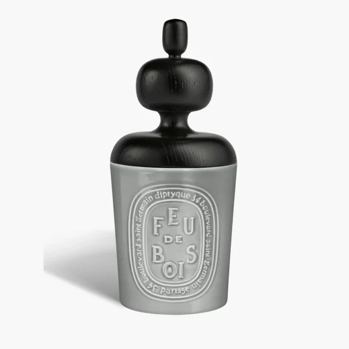 Tapa Astragal negra – para velas grandes